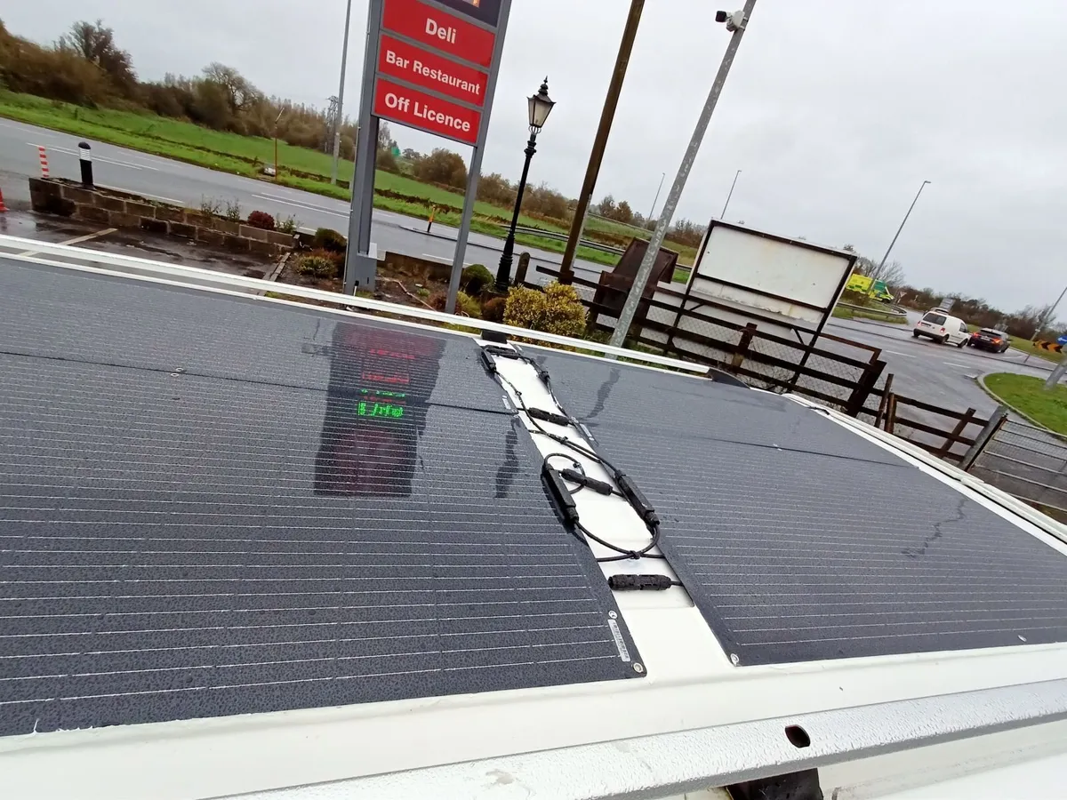 200W solar panel kit for Camper van - Image 1