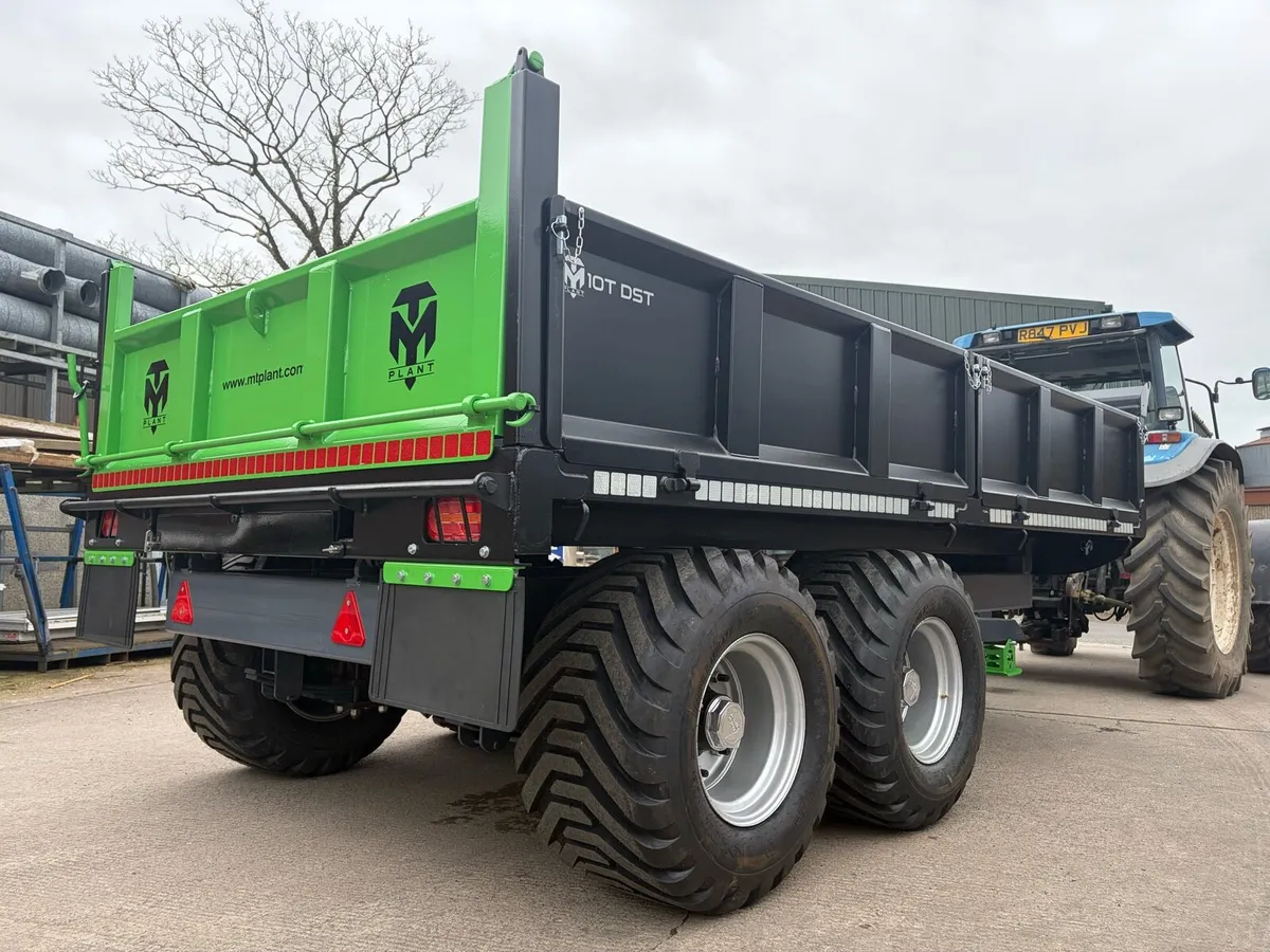 10Ton Dropside tipping Trailers - Image 1