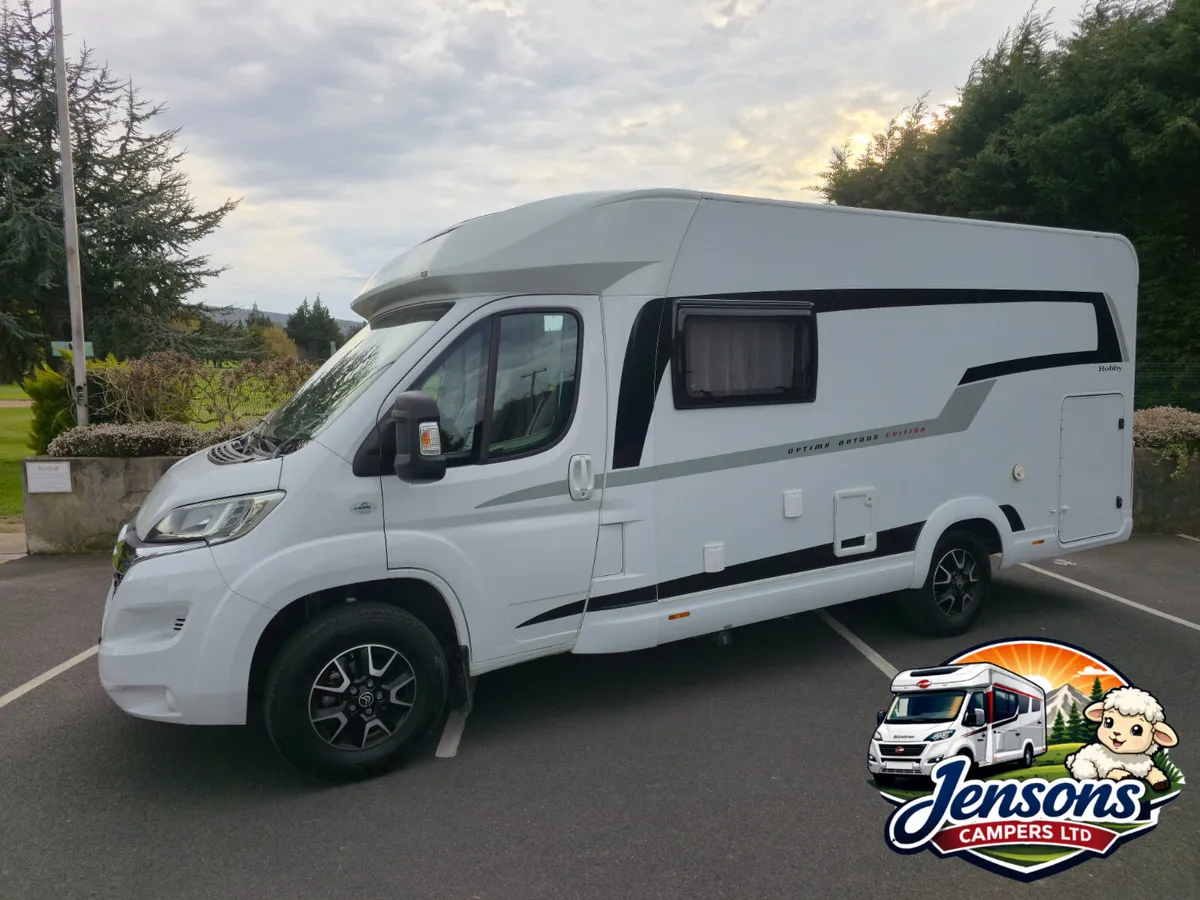 2020 HOBBY V65GE OPTIMA ONTOUR EDITION  TINY KMS - Image 1