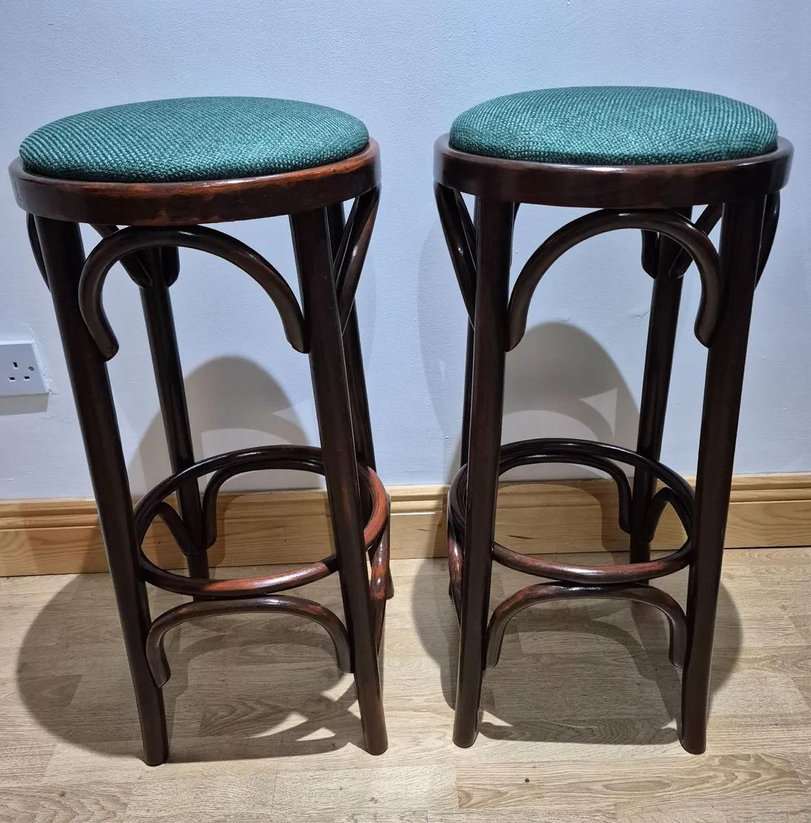 Vintage Bentwood Bar Stools - Image 3