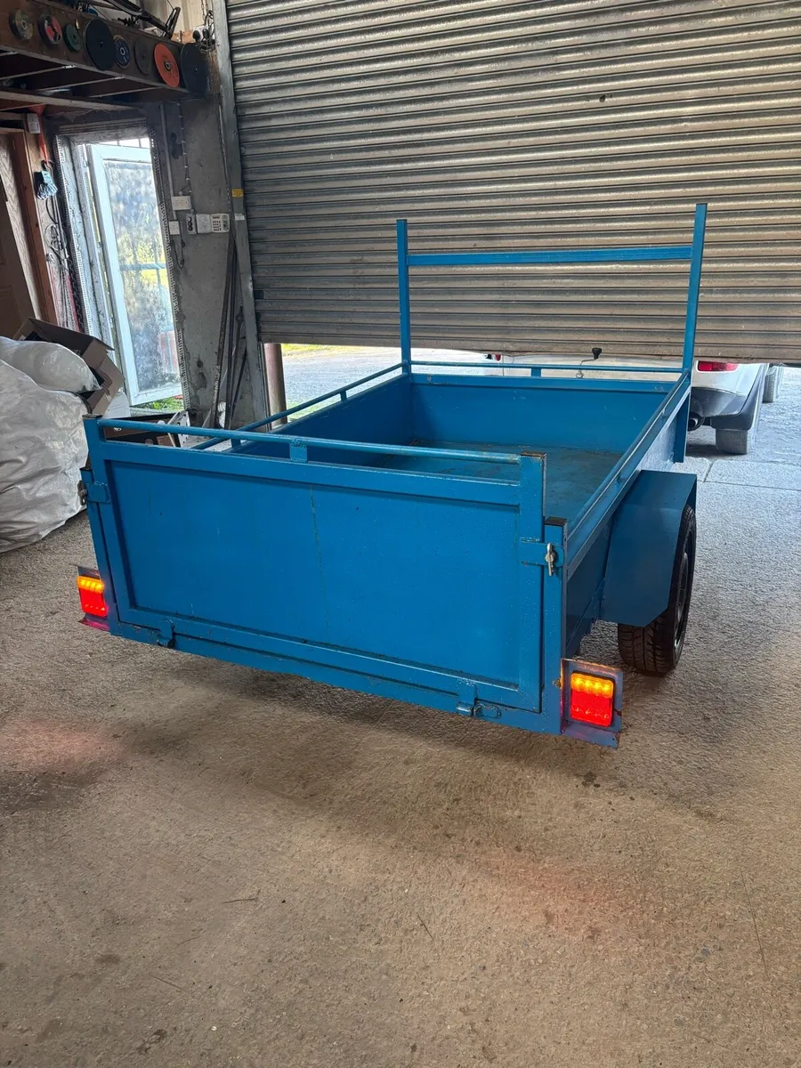 New 7x4”6 single axle trailer - Image 2