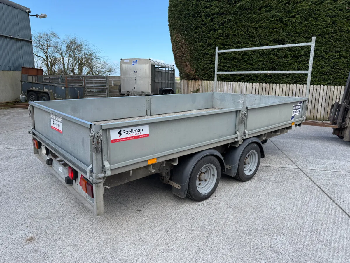 Ifor Williams dropside trailer - Image 1