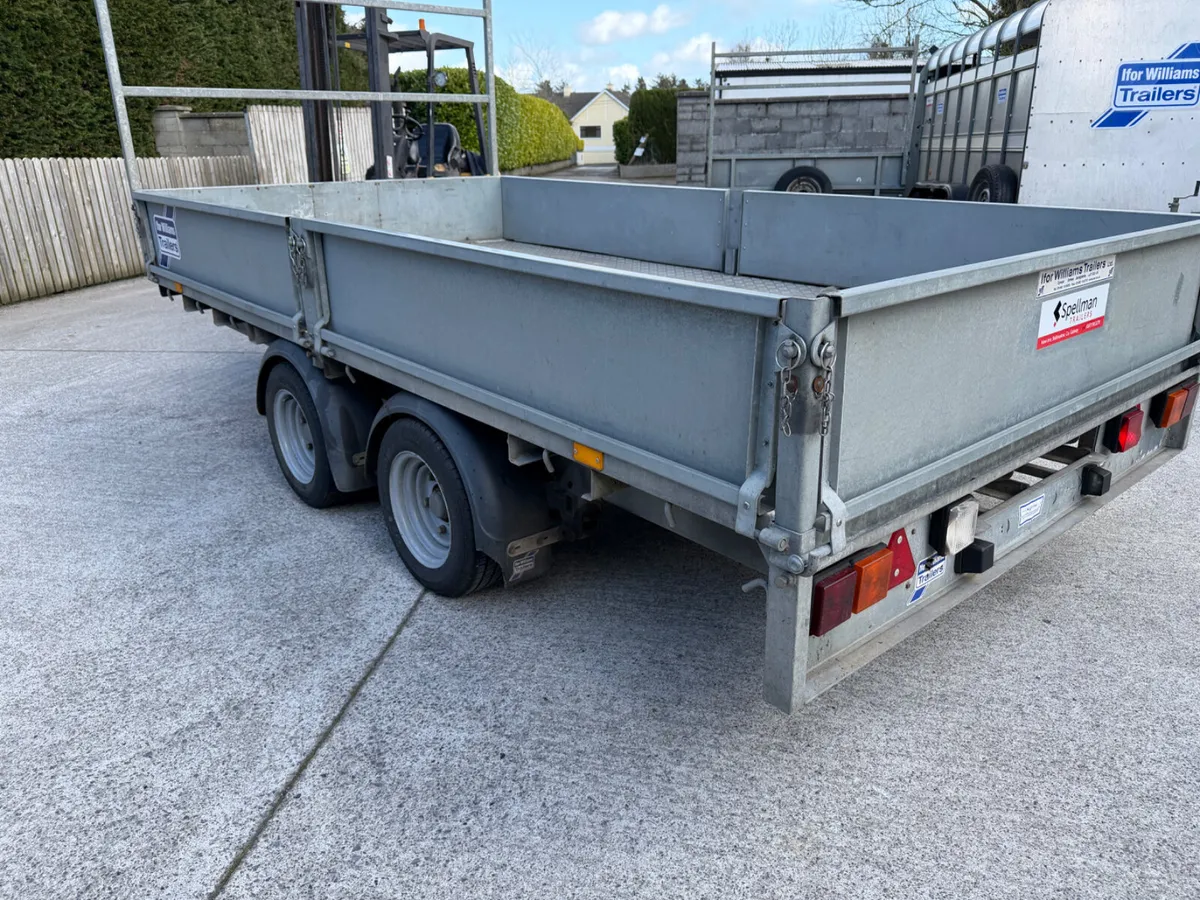 Ifor Williams dropside trailer - Image 3
