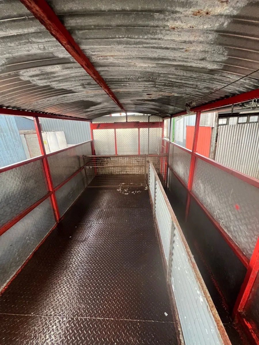 Sheep Trailer with Crush - Image 1