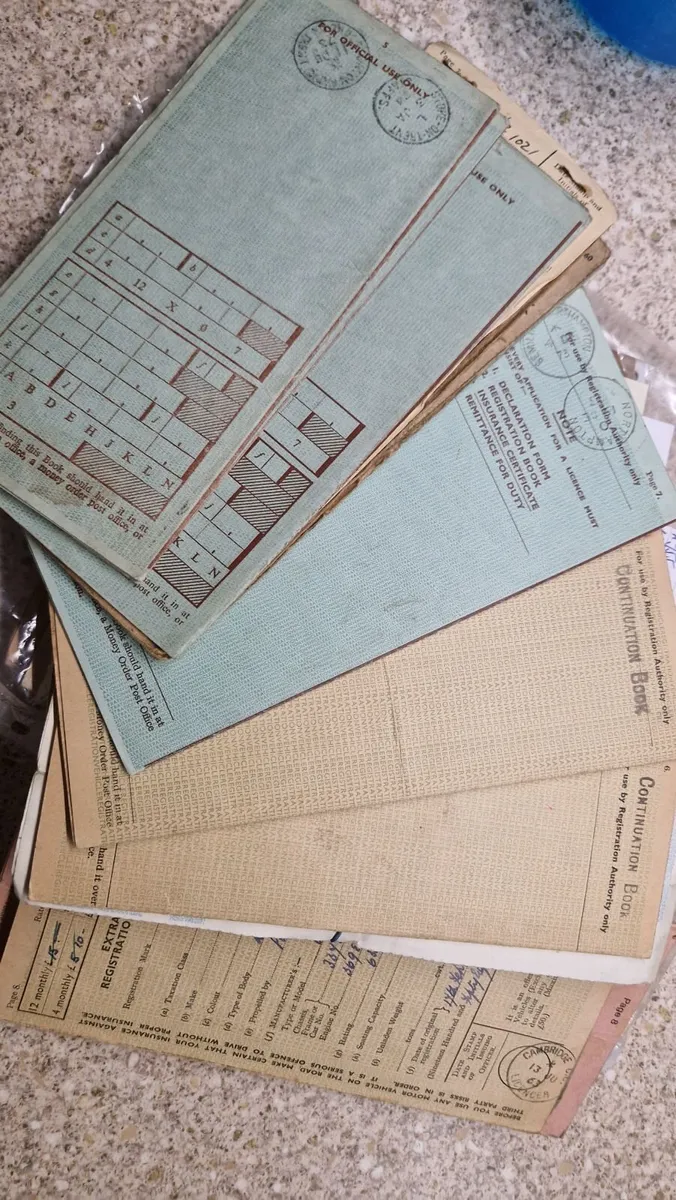 Brown vintage reg/taxbook