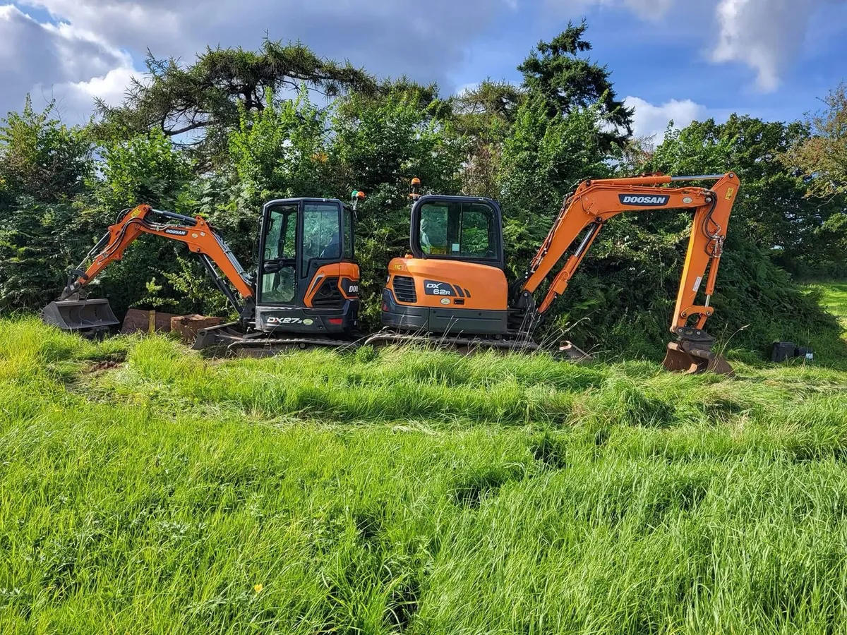 Plant hire/ construction contractor available - Image 1