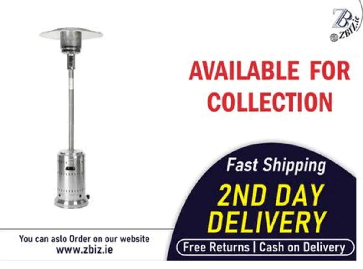 Outdoor Gas Patio Heater Mushroom Steel Design - Image 1