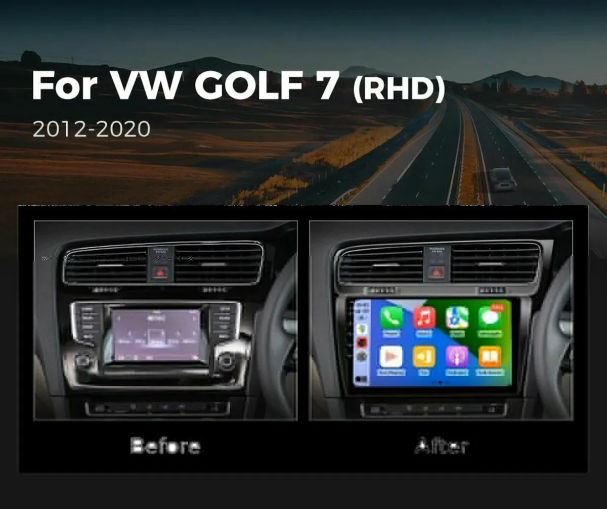 7" Android radio for Volkswagen Golf 2012- - Image 2