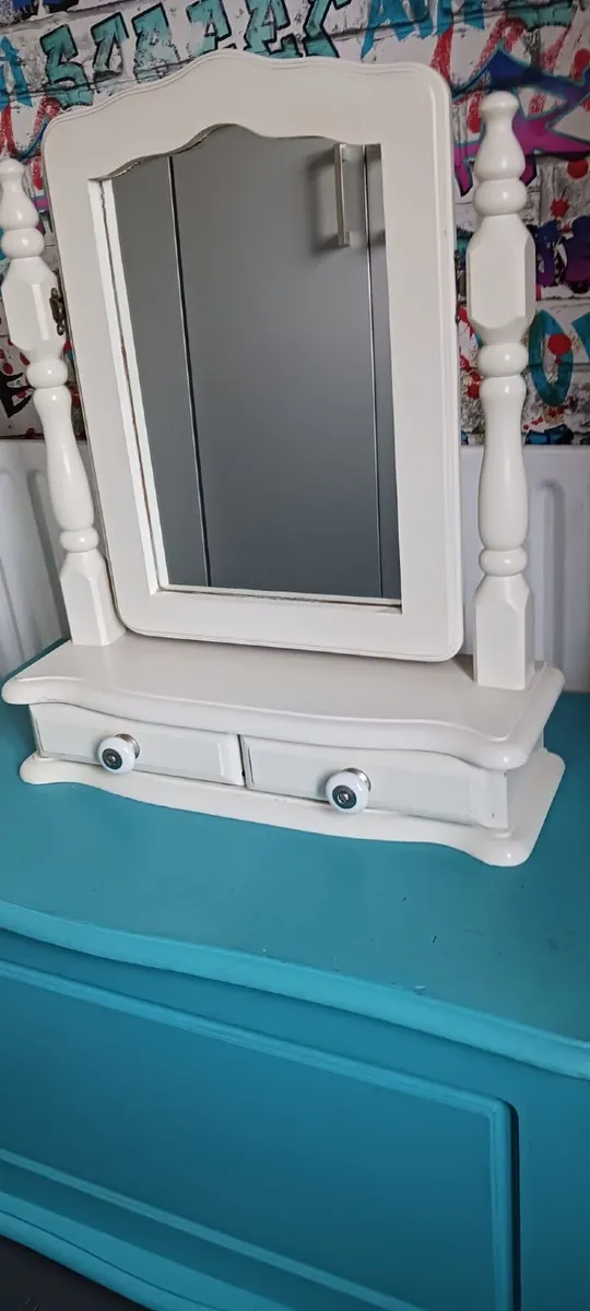 Two wardrobes and dresser mirror - Image 3