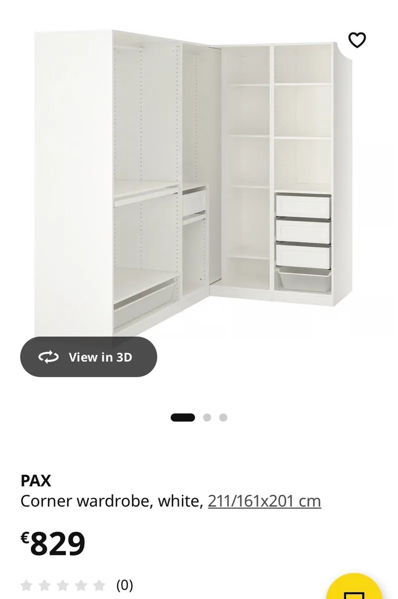 Ikea pax wardrobe - Image 1