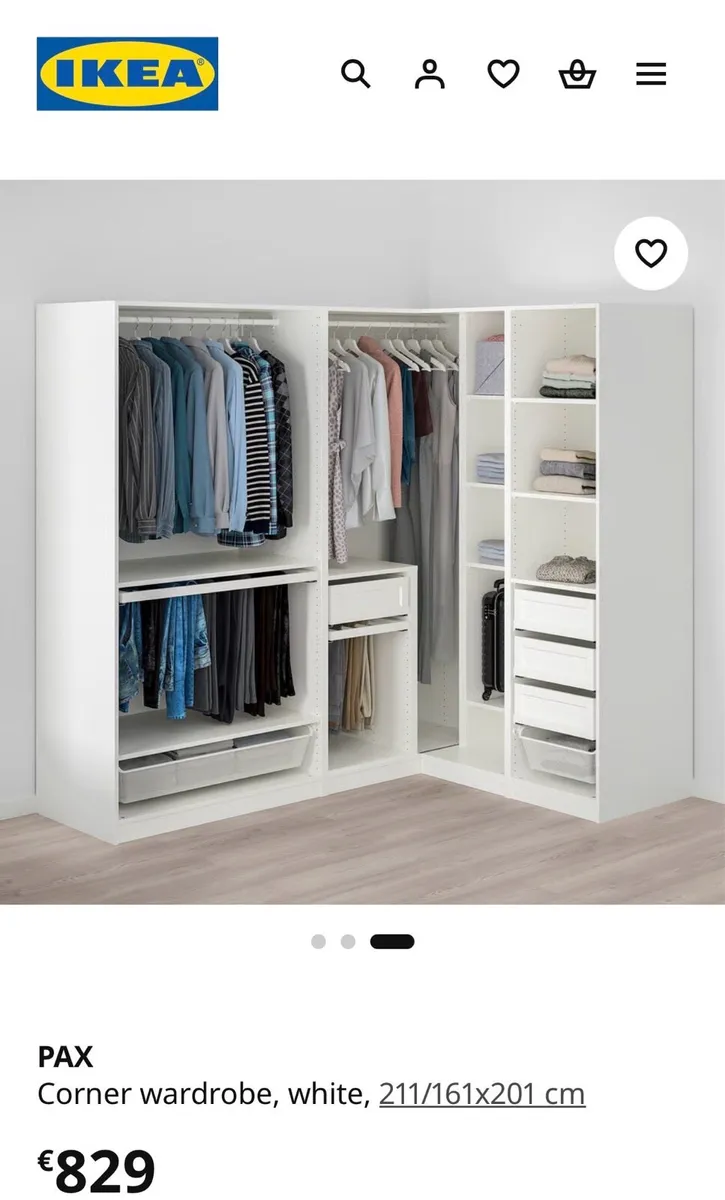 Ikea pax wardrobe - Image 2