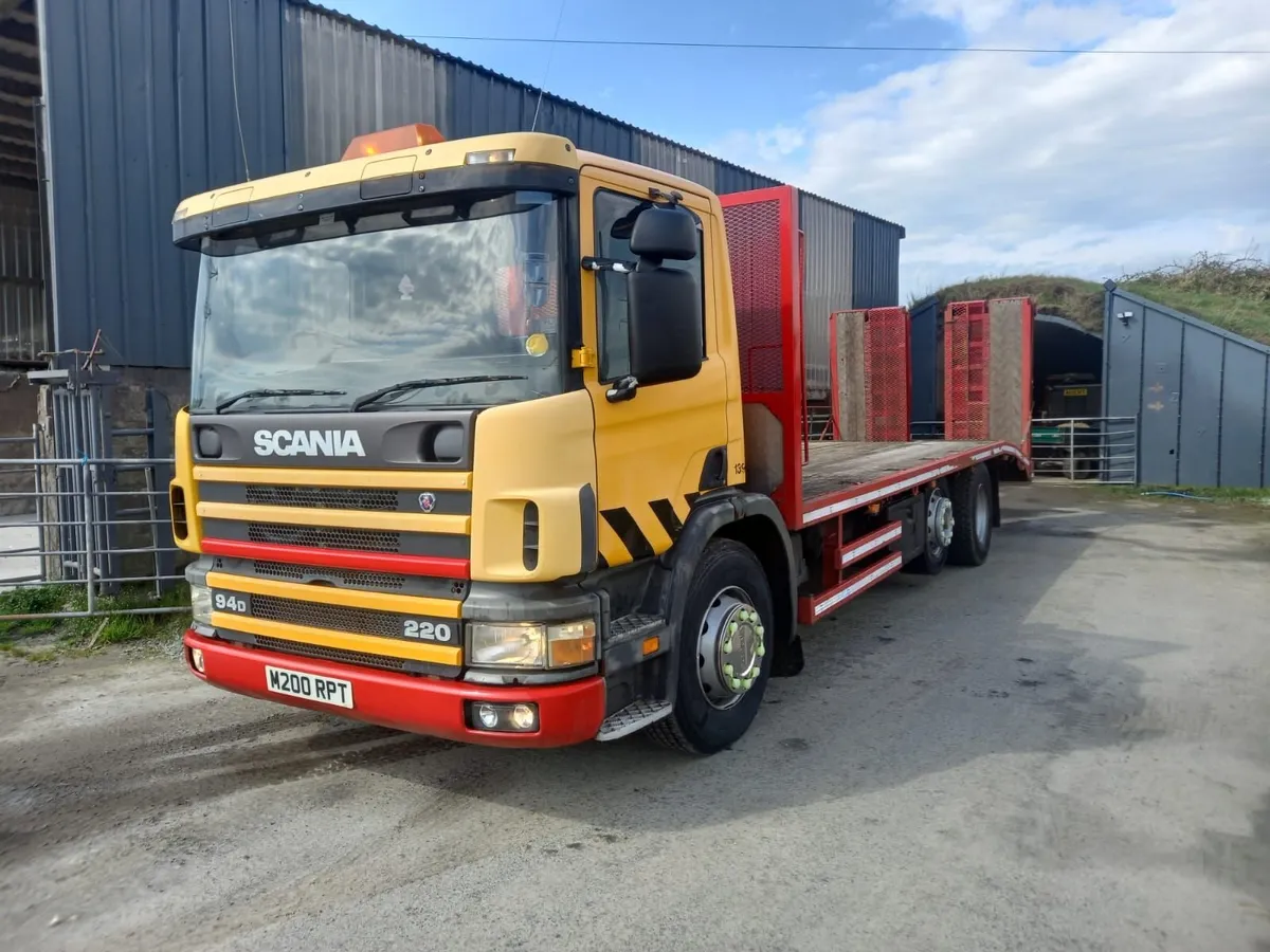 1999 Scania plant lorry - Image 1
