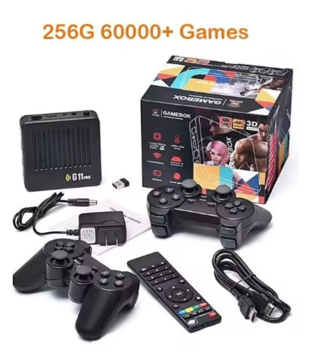 G11 Pro Built-in 30000 Games Super Console 4K - Image 1