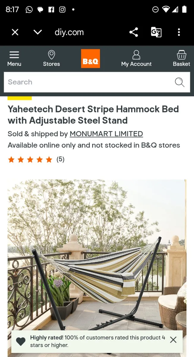 Hammock swing - Image 2