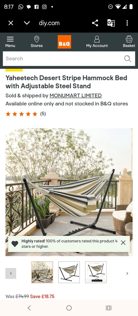 Hammock swing - Image 4