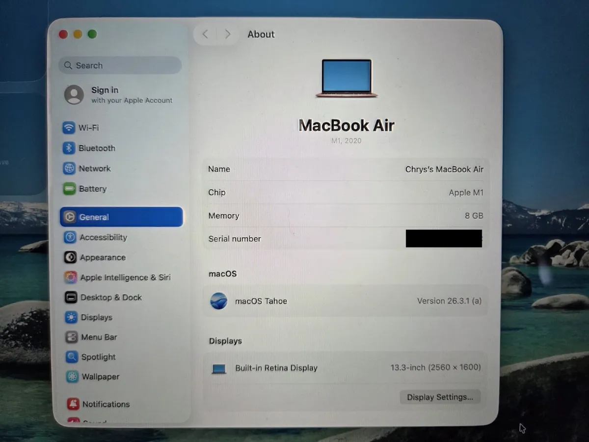 MacBook Air M1, 2020 - Image 4