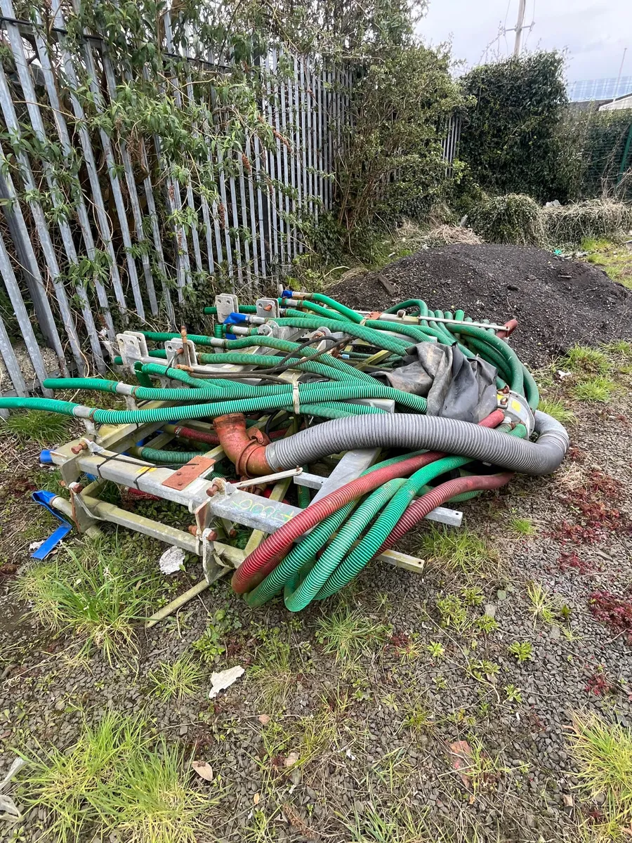 Dribble bar 7.6M with macerator