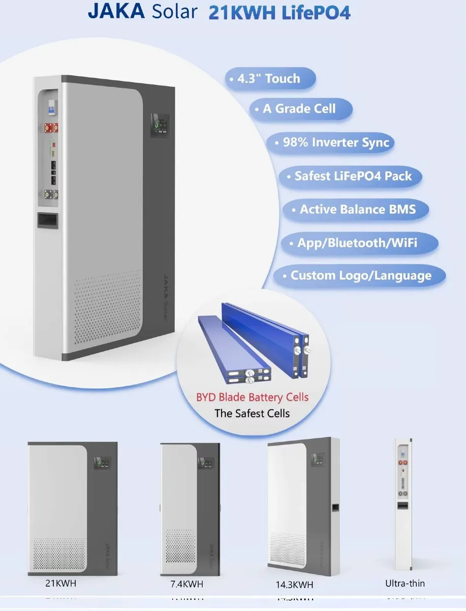 21kwh Solar Outdoor IP65 Battery 10,000 cycles - Image 2