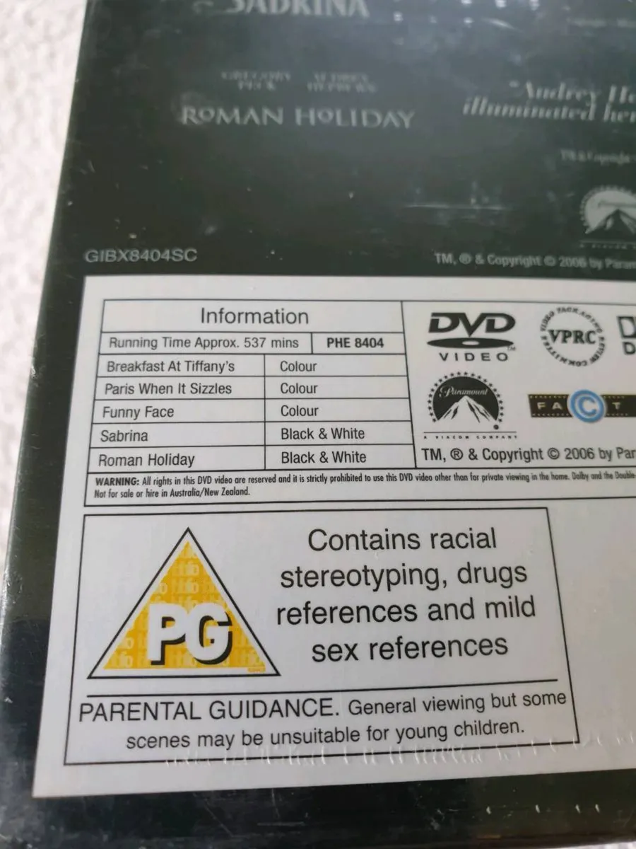 Audrey Hepburn Collection DVD 2006 - Image 4