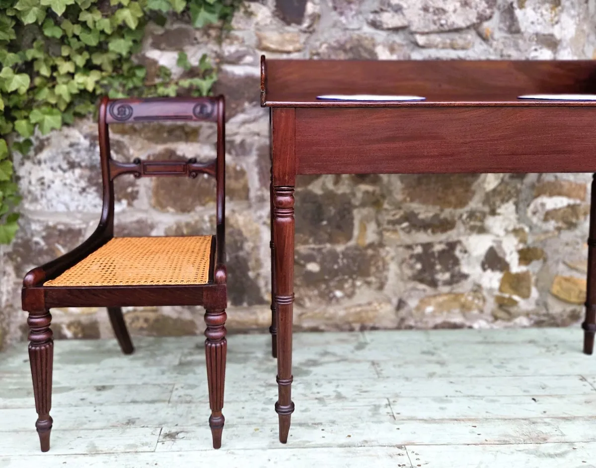 Georgian Mahogany Washstand- Circa 1820 - Image 3