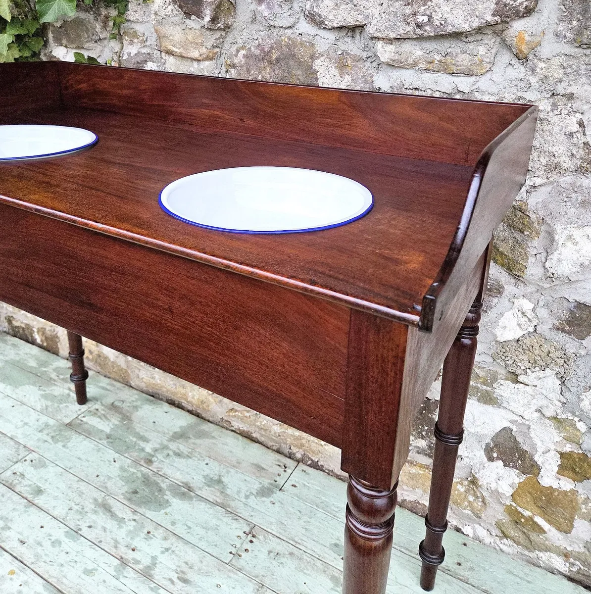 Georgian Mahogany Washstand- Circa 1820 - Image 4