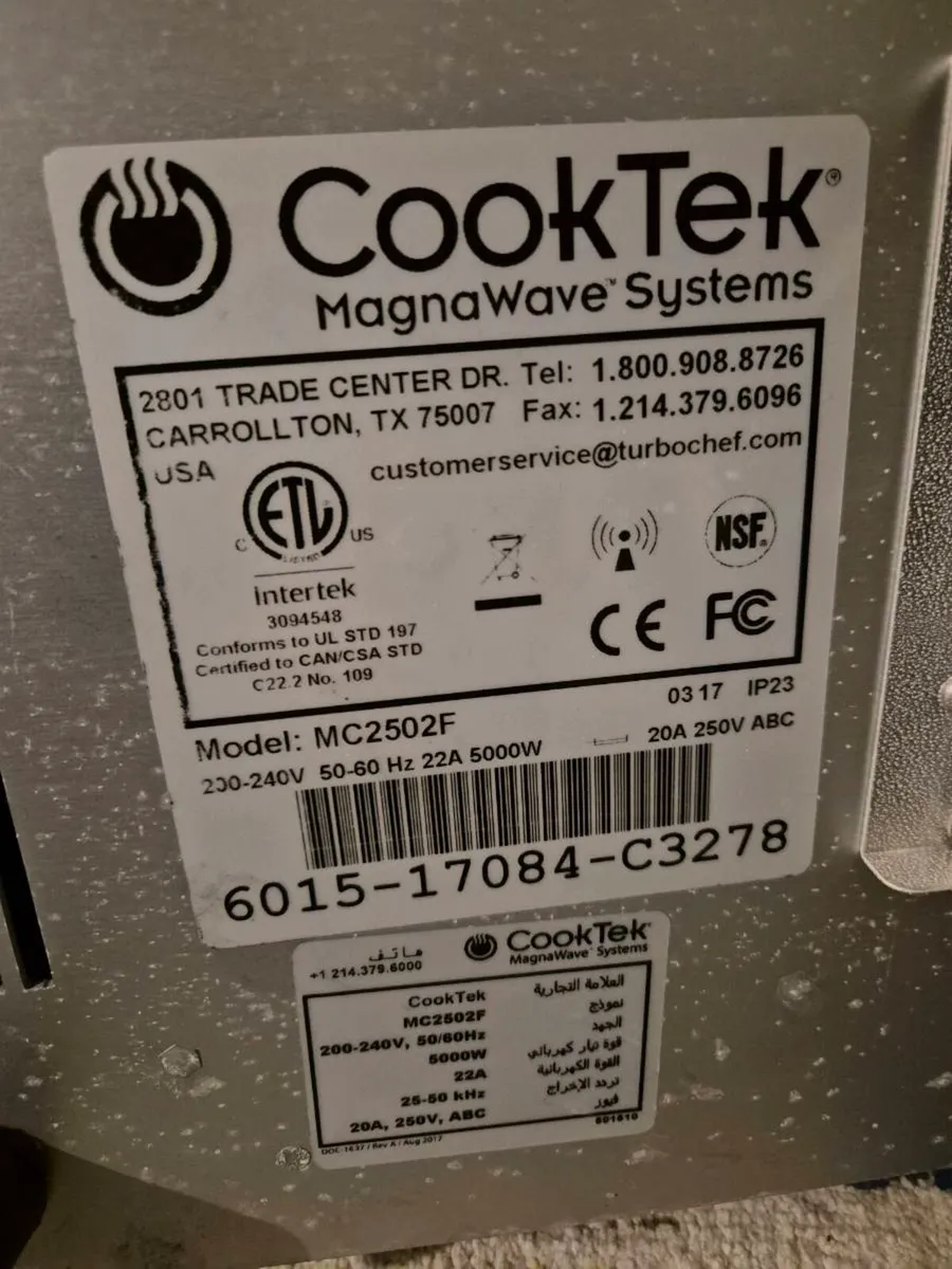 CookTek Helios Double Induction Hob - 5kW Commerci - Image 3