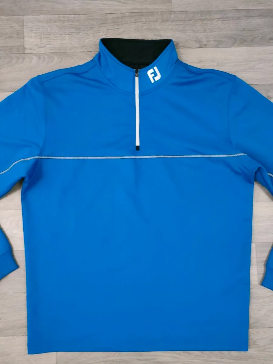 FootJoy FJ Half Zip Golf Jumper Mens Large - Image 2