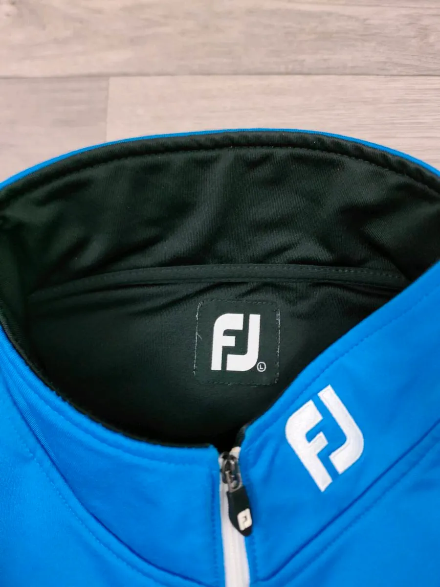FootJoy FJ Half Zip Golf Jumper Mens Large - Image 4