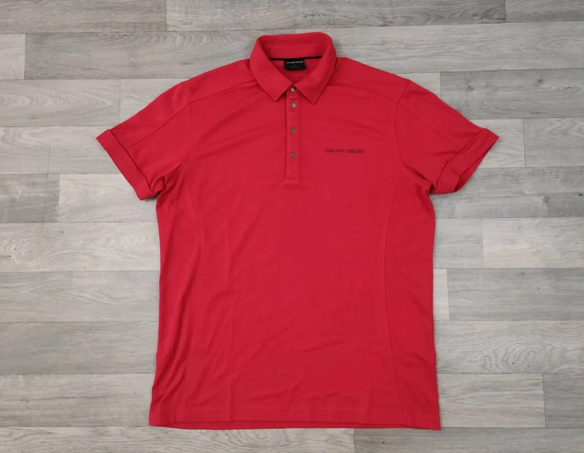 Galvin Green Golf Polo Shirt Mens Large - Image 1