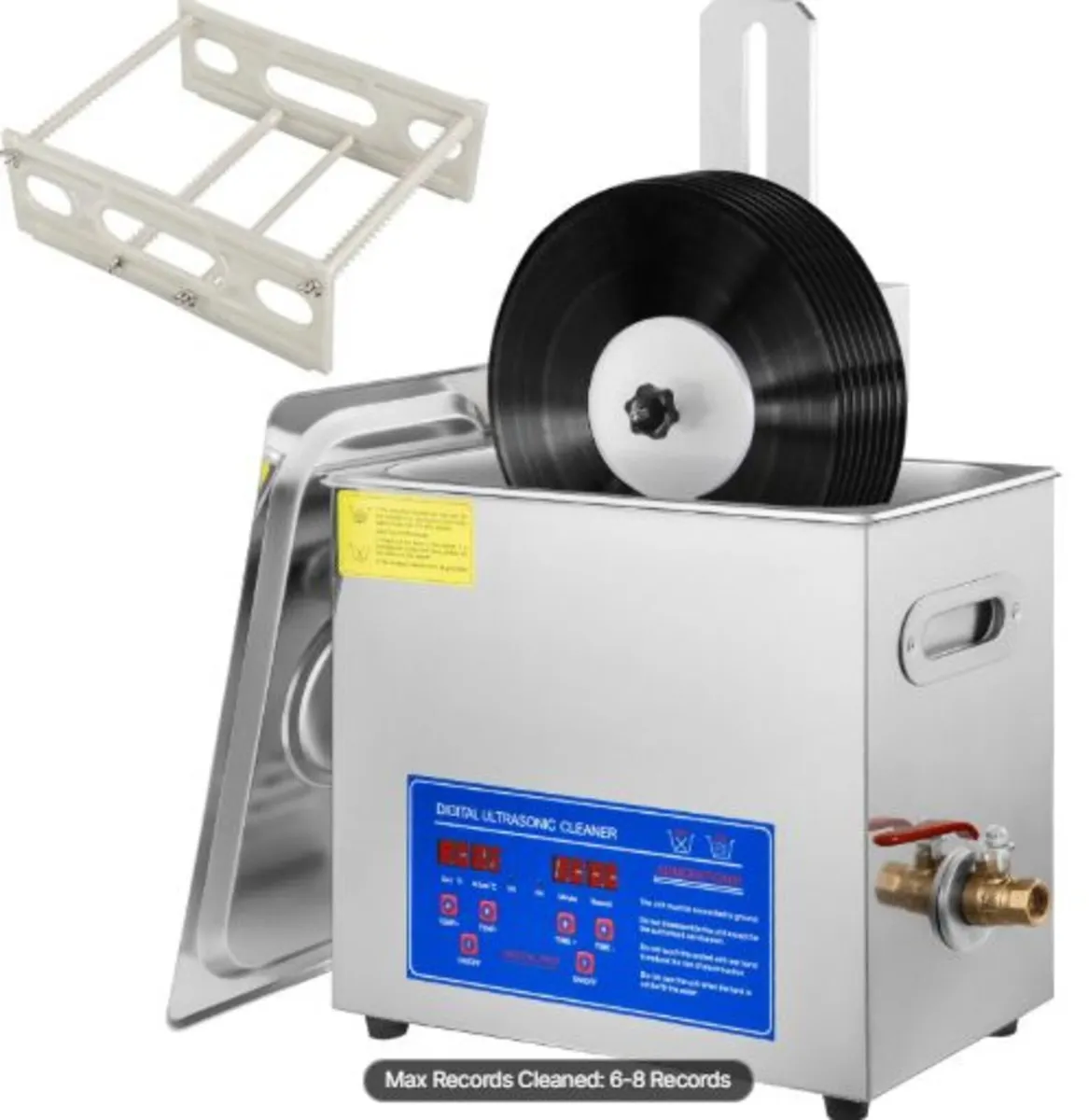 6L Ultrasonic Record Cleaning Machine Complete - Image 1