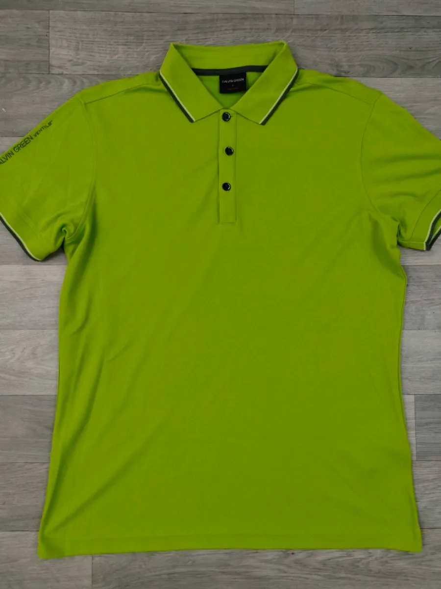 Galvin Green Golf Polo Shirt Mens Large - Image 2