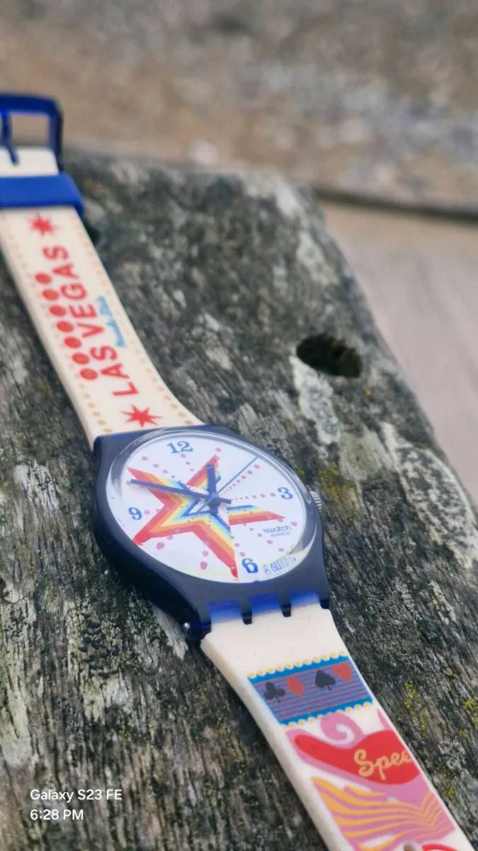 Swatch Gent Spray Up Las Vegas Watch GN205C - Rare - Image 2