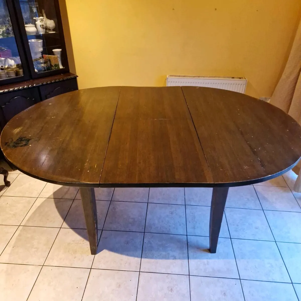 Red oak hardwood table - Image 3