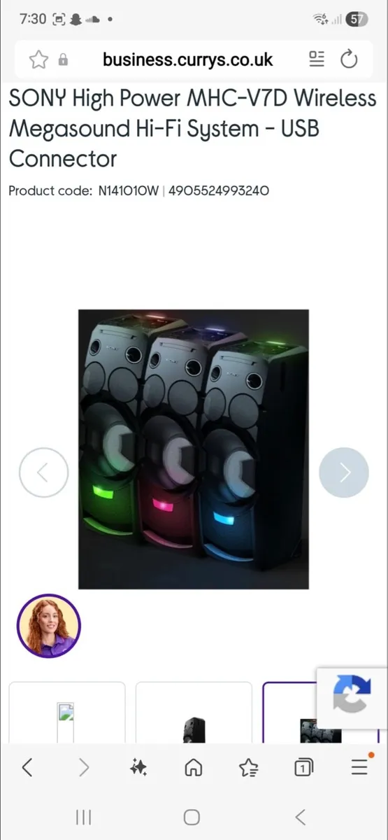 SONY HIGHPOWER megasound hifi system - Image 3