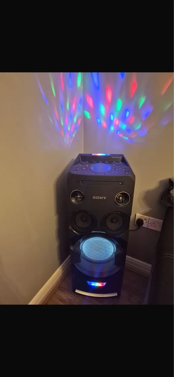 SONY HIGHPOWER megasound hifi system - Image 1