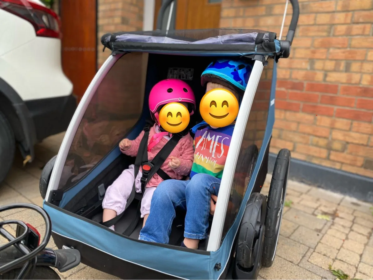 Thule Courier kids, dog, cargo bike trailer - Image 1