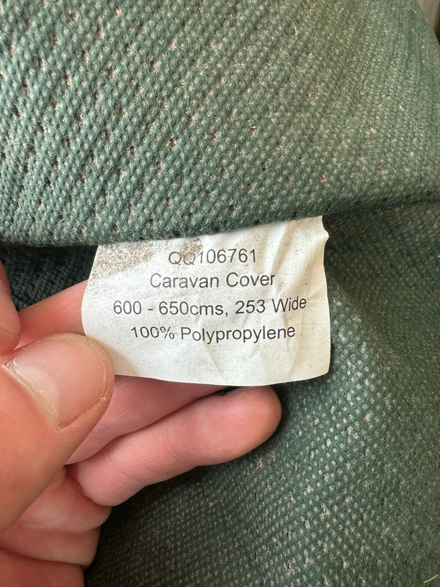 HTD Caravan Cover 600- 650CM, 253CM Wide 19.8-21.3 - Image 2