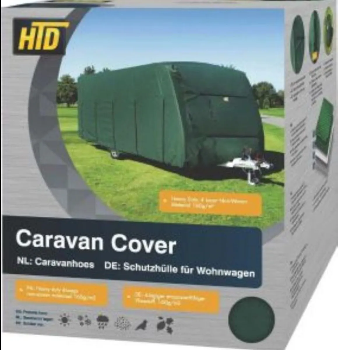 HTD Caravan Cover 600- 650CM, 253CM Wide 19.8-21.3 - Image 4