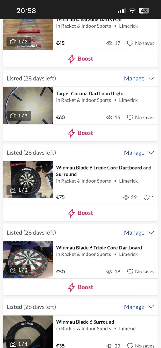 Winmau and Target Darts Bundle