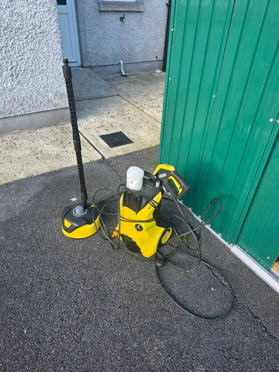 K5 Karcher Power Washer + Patio Cleaner - Image 1