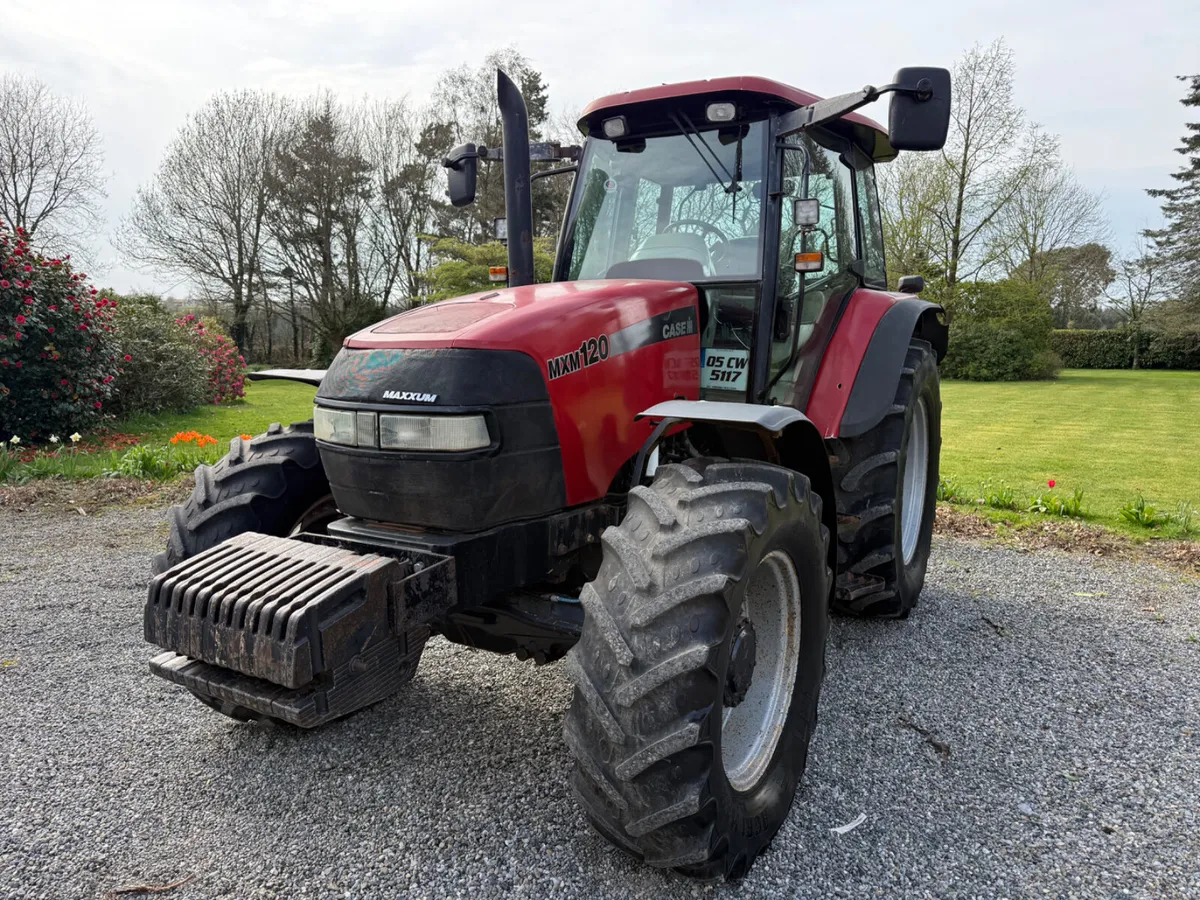 2005 Case Mxm120 R/c full suspension €19950 - Image 3