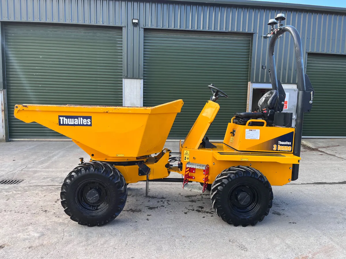 Thwaites 3Tonne Swival Dumper - Image 1
