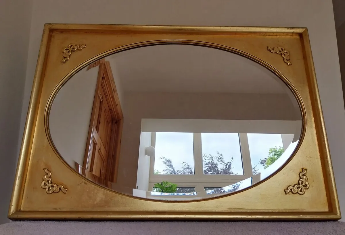 Gold Mirror - Image 1