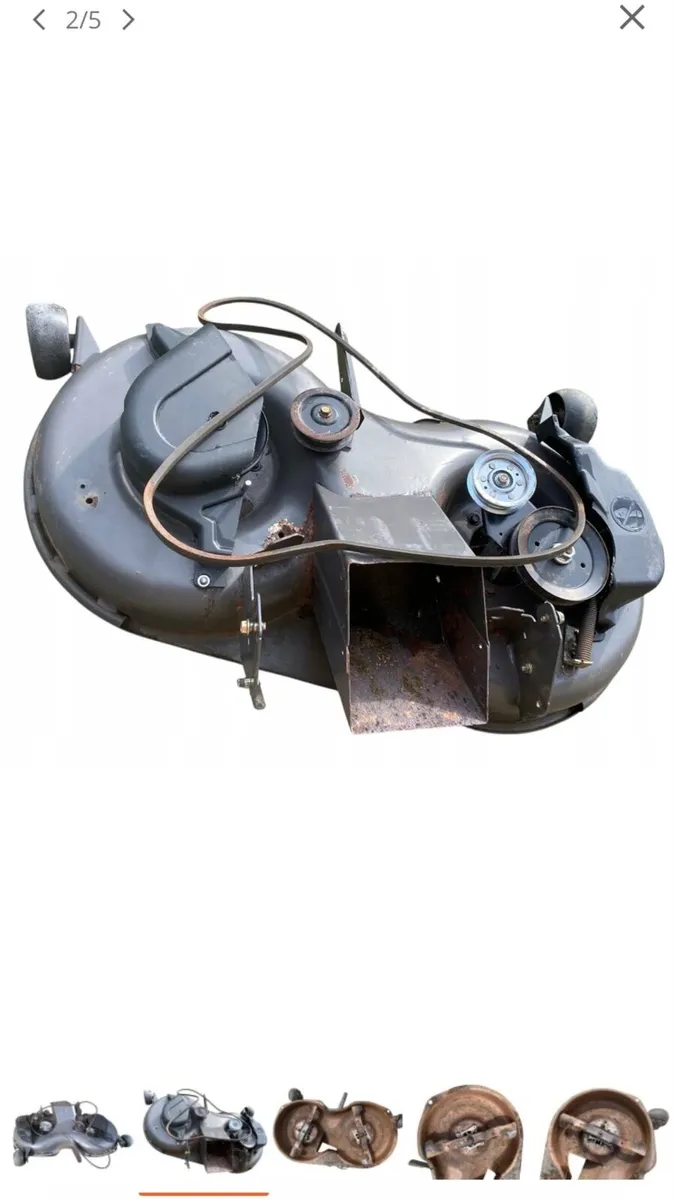 WANTED cutting deck for ride on mower - Image 1