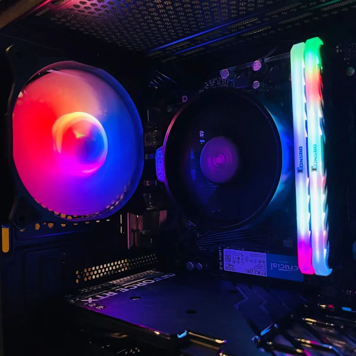 PC Gaming Ryzen 5, RTX 4060 8GB, 16GB Ram - Image 4