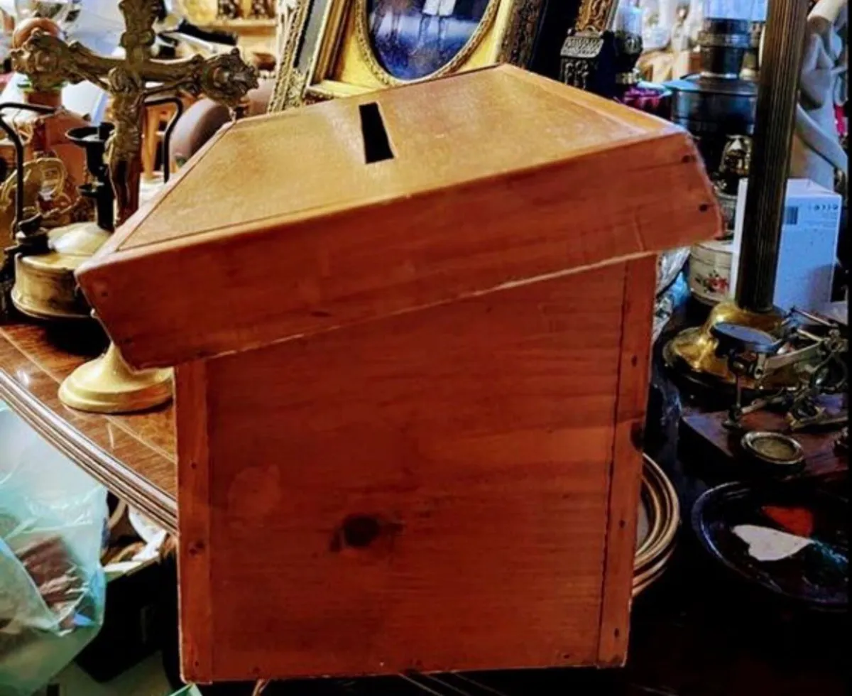 Vintage  Church Collection Box - Image 3