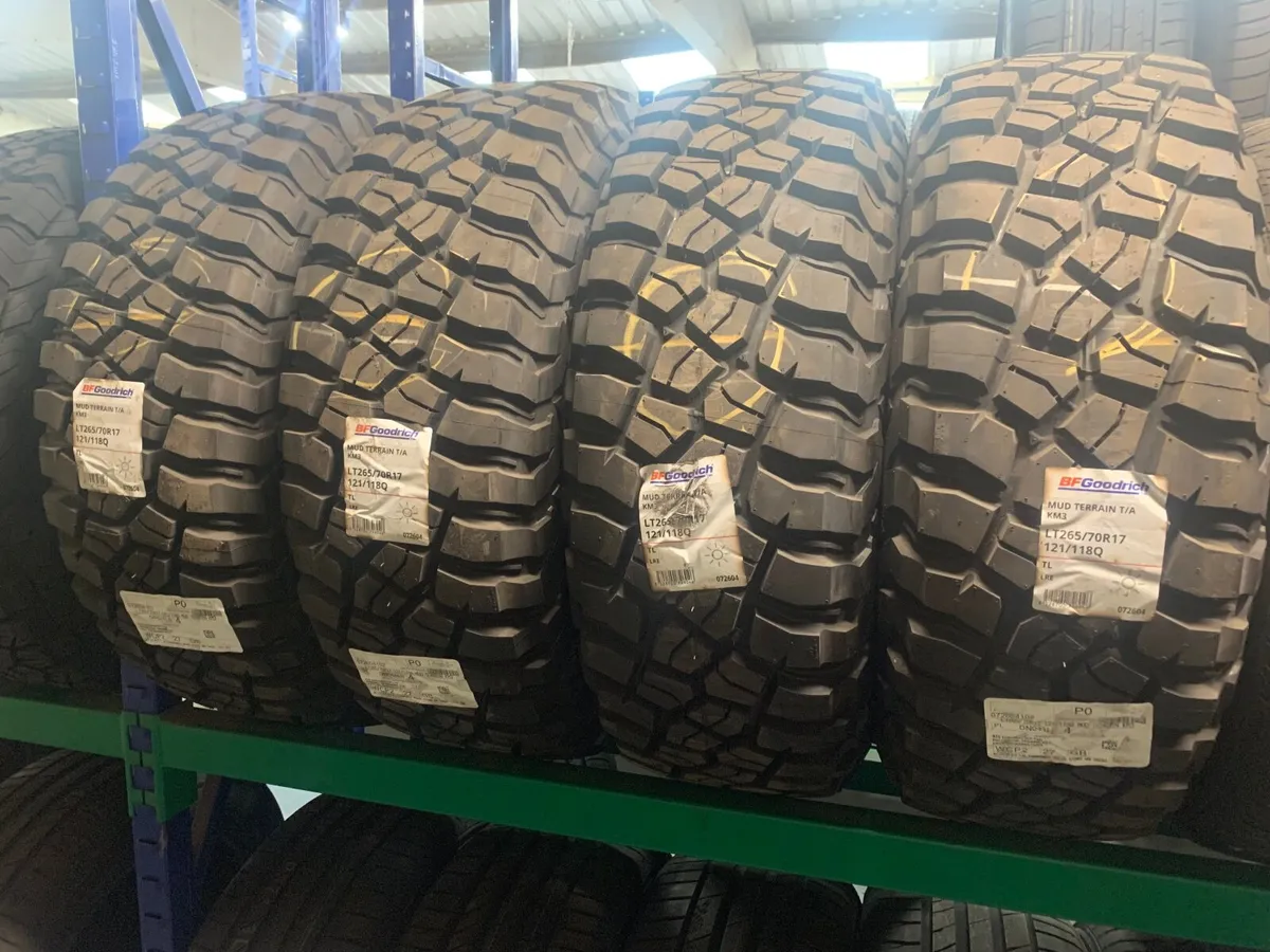 New bf Goodrich 4x 265 70 16 & 4x17s - Image 4