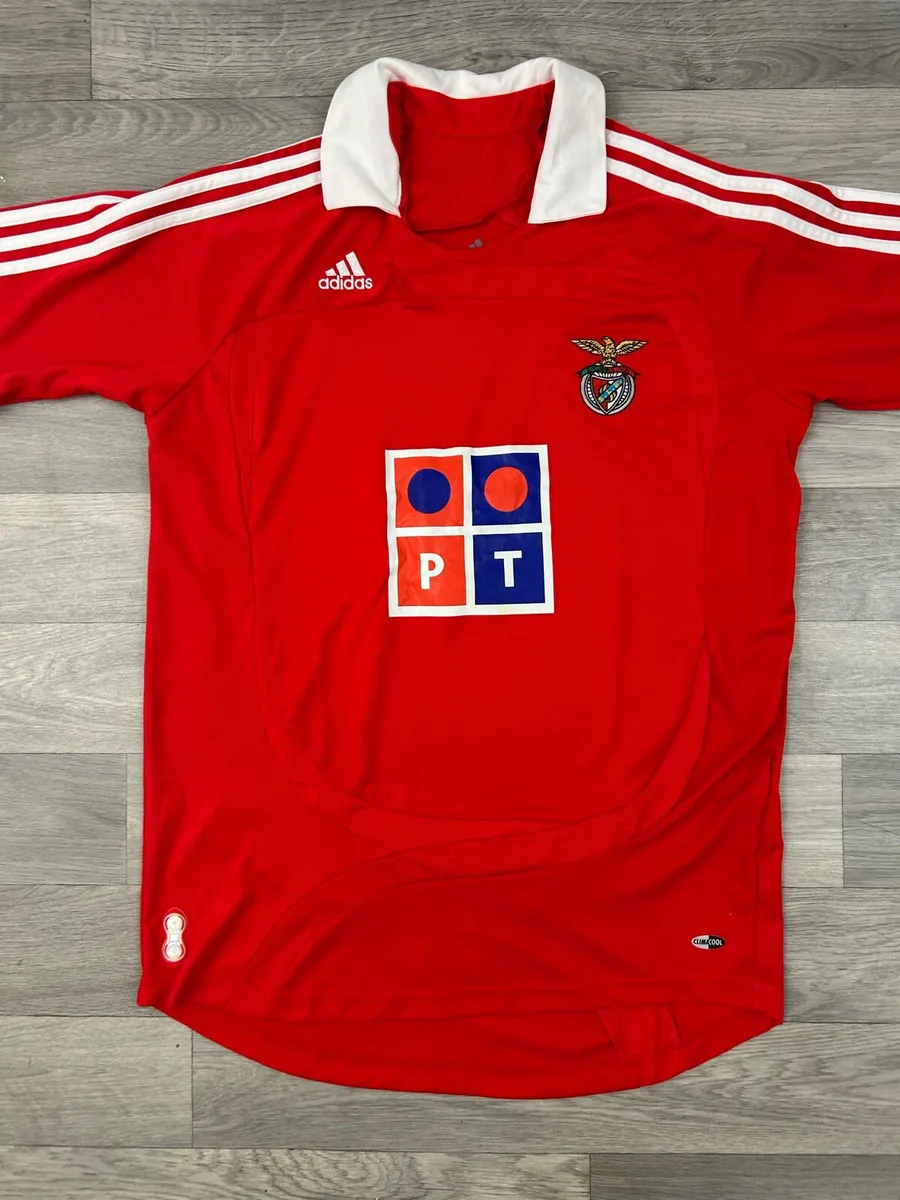 Genuine Vintage 2007 Benfica Lisbon Home Jersey - Image 2