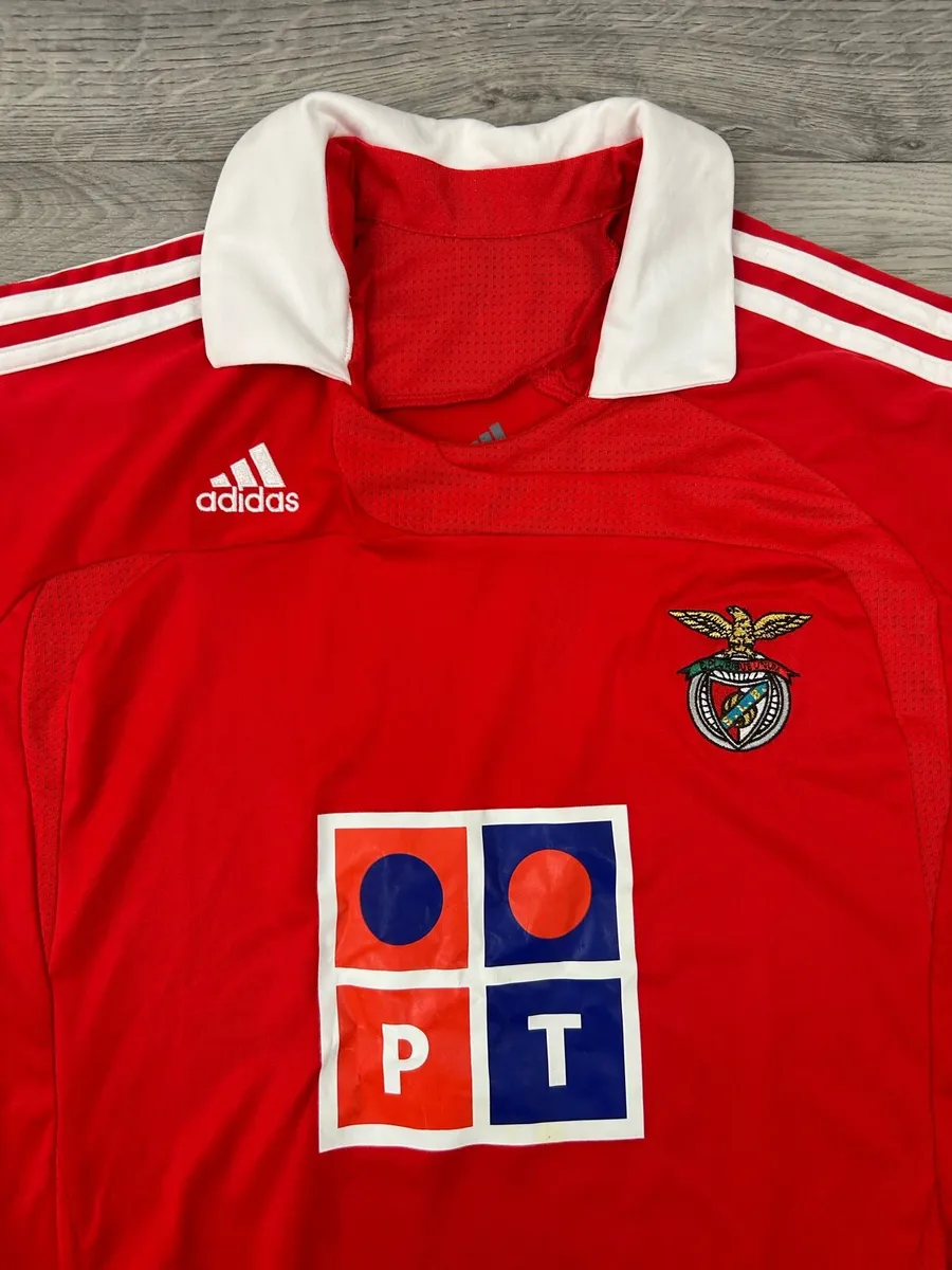 Genuine Vintage 2007 Benfica Lisbon Home Jersey - Image 3