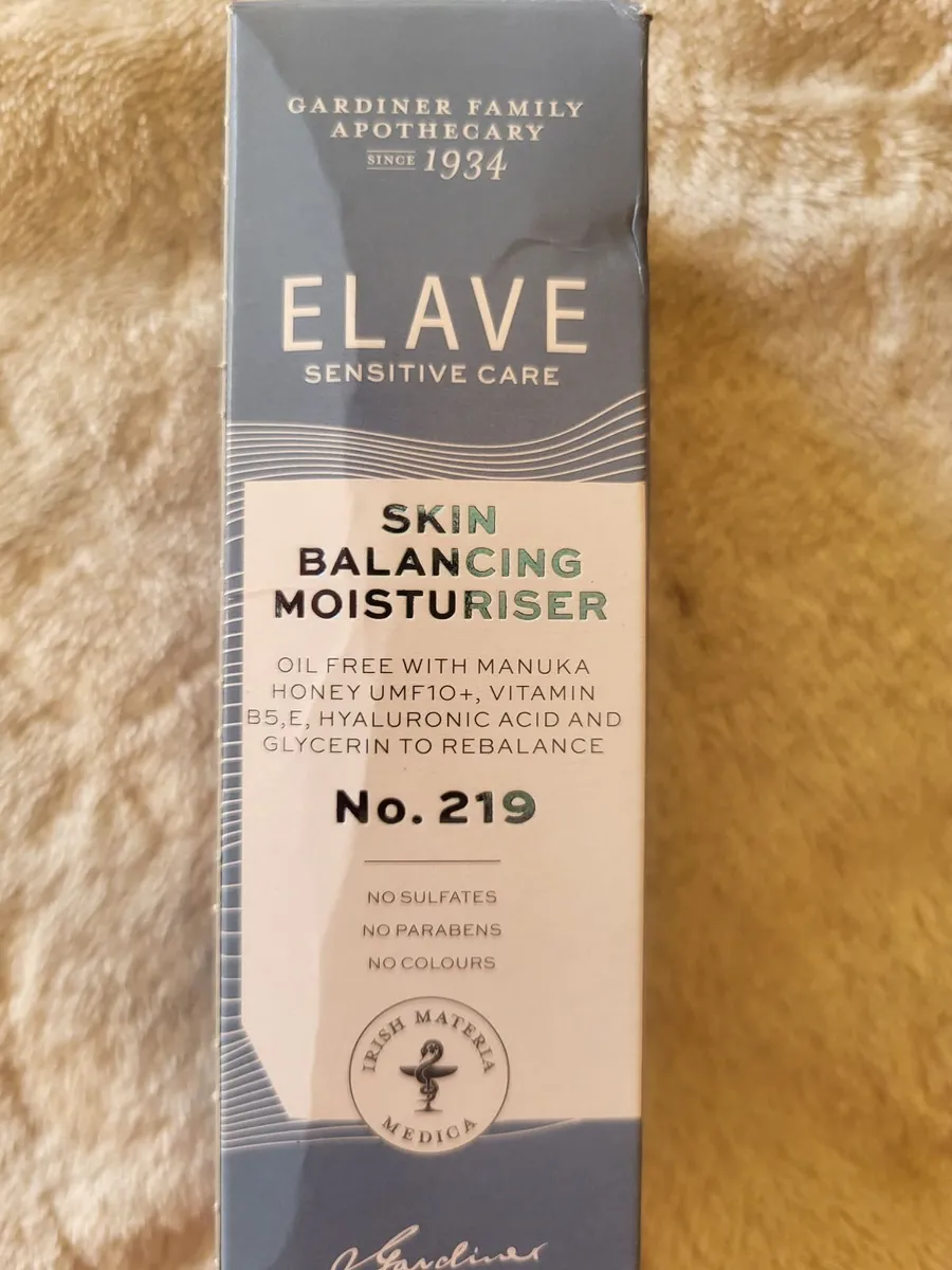 Elave skin balancing moisturiser - Image 1